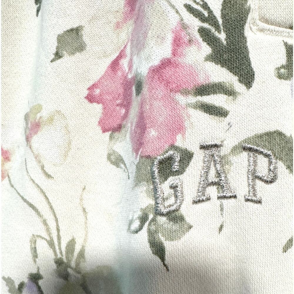 Gap × LoveShackFancy Floral Joggers Sweatpants Lounge Size Kids 8-9Y (M) - Picture 3 of 4